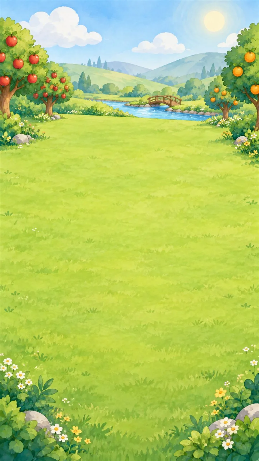 Orchard by the Stream
